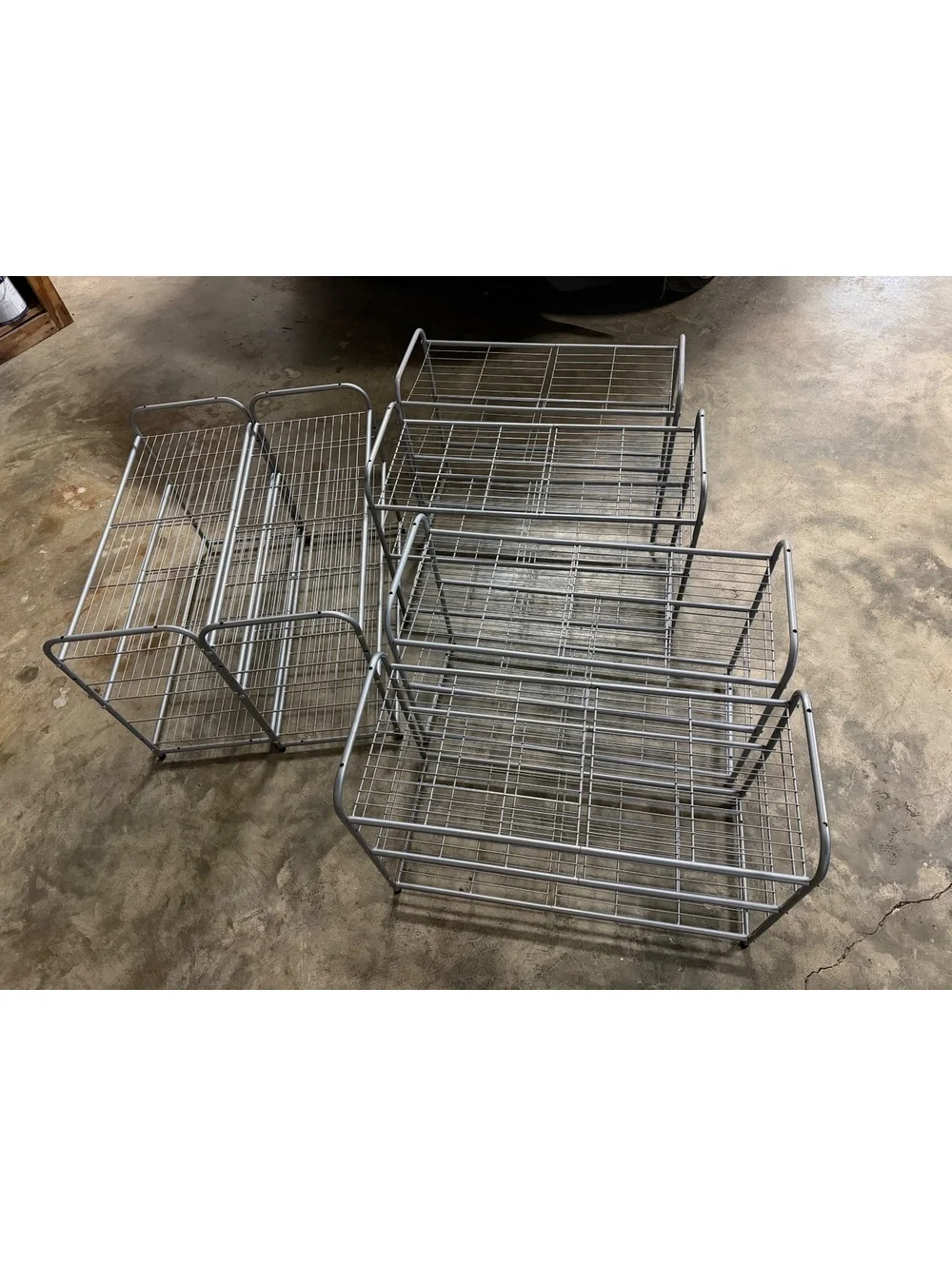 3-Tier Metal Wire Shoe Rack Organizer